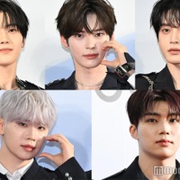 （上段左から時計回りに）ソク・マシュー、ソン・ハンビン、キム・ジウン、パク・ゴヌク、キム・テレ（C）モデルプレス