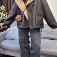 【ZARA】ヴィンテージライクなアウターが主役。防寒もできる都会的な着こなし【40代の毎日コーデ】