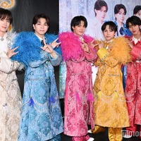 M!LK（左から）山中柔太朗、塩崎太智、佐野勇斗、吉田仁人、曽野舜太（C）モデルプレス