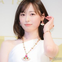 「ブルガリ アンバサダー就任記者発表会」に出席した福原遥（C）モデルプレス