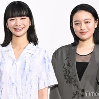 「風、薫る」第1週試写会見に出席した見上愛、上坂樹里（C）モデルプレス