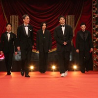 妻夫木聡、長塚京三、松村北斗、山田裕貴、吉沢亮（C）日本アカデミー協会
