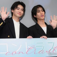 「コントラスト」完成披露試写会に出席した井内悠陽、阿久根温世（C）モデルプレス