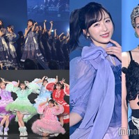（左）乃木坂46（C）CREATEs presents IRC 2026、FRUITS ZIPPER（右）小栗有以、渡辺美優紀（C）モデルプレス