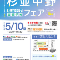 杉並中野私立中学高等学校フェア