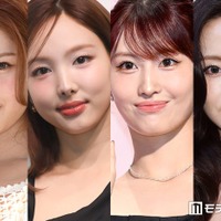 （左から）サナ、ナヨン、モモ、ツウィ（C）モデルプレス