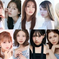 （上段左から）⻘島⼼、嵐莉菜、梶原叶渚、加藤ナナ、⾹⾳、川⼝ゆりな、河村ここあ、雑賀サクラ、せいら、 鶴嶋乃愛、なごみ、⽣⾒愛瑠、希空、星乃夢奈、MINAMI、村上愛花、⽮吹奈⼦、ゆい⼩池（ゆいちゃみ）、ゆうちゃみ（提供写真）