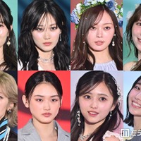 （上段左上から時計回り）小坂菜緒、山下美月、梅澤美波、守屋麗奈、大野愛実、井上和、山崎天、藤吉夏鈴（C）モデルプレス