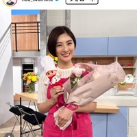 岩本乃蒼アナInstagramより
