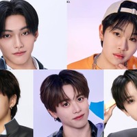 （上段左から時計回り）田中蒔、アダム・ナガイ、板倉悠太、宇野海夢、アーチャー・ウイ（提供写真）