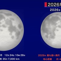 2026年もっとも遠い満月