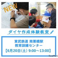 東武鉄道「ダイヤ作成体験教室」