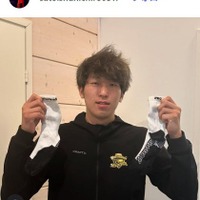 佐藤駿一郎選手Instagramより