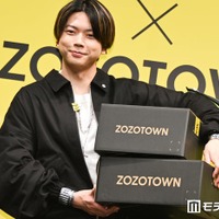 「TAKAHISA MASUDA × ZOZOTOWN」プロジェクト新ブランド初お披露目発表会に登壇した増田貴久（C）モデルプレス