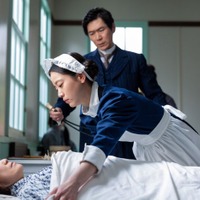 宮地雅子、中井友望、金井勇太「風、薫る」第46話（C）NHK