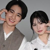 モデルプレスのインタビューに応じた木戸大聖、桜田ひより（C）モデルプレス