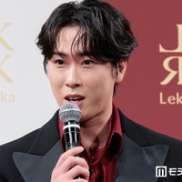 アンバサダー就任発表会に出席した宮舘涼太（C）モデルプレス