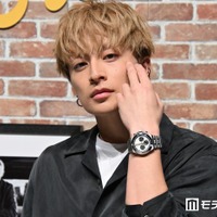 「CHRONOMAT ROADSHOW」に登壇した白濱亜嵐（C）モデルプレス