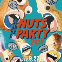 音楽・アート・フード・人がゆるやかに混ざり合う「Beachside Art Festival Nuts Party 2026」第1弾出演アーティスト発表