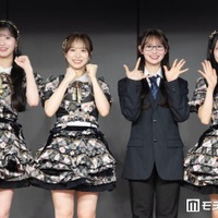 八木愛月、倉野尾成美、伊藤百花、佐藤綺星（C）モデルプレス