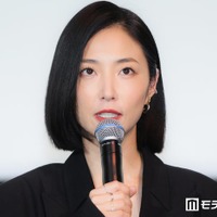 「FUJIKO」公開記念舞台挨拶に出席したMEGUMI（C）モデルプレス