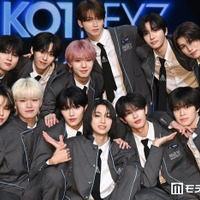 KO1KEYZ（コイキーズ）／（後列）ISSA（柳谷伊冴）、SHINHAENG（オ・シンヘン）、YOSHIKI（矢田佳暉）、K.DAIKI（加藤大樹）、SIYOUNG（パク・シヨン）、YUKI（後藤結） （前列）TOWA（濱田永遠）、RYUJI（杉山竜司）、YURA（安部結蘭）、KEITO（小野慶人）、RYOGA（飯塚亮賀）、KOSUKE（照井康祐）（C）モデルプレス