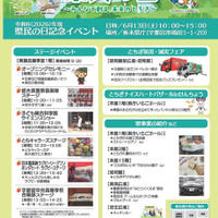 栃木県民の日記念イベントパンフレット