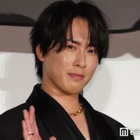 「黒牢城」初日舞台挨拶に出席した宮舘涼太（C）モデルプレス