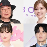 （上段左から時計回り）古田新太、白石麻衣、中川大輔、高橋ひかる（C）モデルプレス