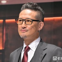 「ネオレバルミン錠」新CM発表会に登壇した松岡昌宏（C）モデルプレス