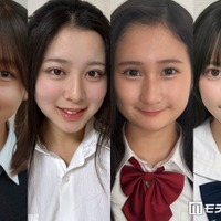 「高一ミスコン2026」暫定上位4人（提供写真）