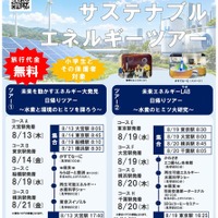 9都県市サステナブルエネルギーツアー（チラシ）