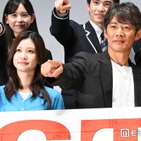 「GTO」制作発表会見に出席した生見愛瑠、反町隆史（C）モデルプレス
