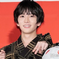 「口に関するアンケート」公開記念舞台挨拶に出席した板垣李光人（C）モデルプレス