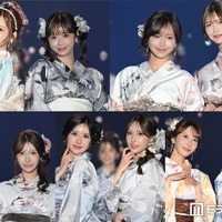 （上段左から）まみ、にじほ、きほ、さんご（下段左から）桜咲みお、める、恩梨ゆん、菜那、りあす、村崎未來（C）モデルプレス