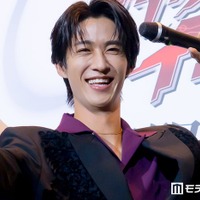 「仮面ライダーゼッツ さよならのミッション」映画「超宇宙刑事ギャバン インフィニティ 太陽が泣いた日」公開前夜祭舞台挨拶に出席した曽野舜太（C）モデルプレス