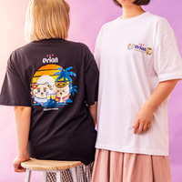 「ちいかわ×オリオンビール」デザインTシャツ／©Orion ©nagano ©nagano / chiikawa committee