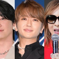 大森元貴／Mrs. GREEN APPLE、Nissy（西島隆弘）、大森元貴／Mrs. GREEN APPLE、YOSHIKI（C）モデルプレス