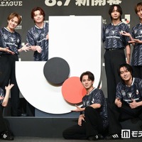 イベントに出席した（上段左から時計回りに）松倉海斗、吉澤閑也、中村海人、川島如恵留、松田元太、宮近海斗、七五三掛龍也（C）モデルプレス