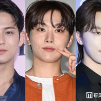 MINGYU（ミンギュ）、SEUNGKWAN（スングァン）、DINO（ディノ）（C）モデルプレス