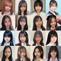 「女子高生ミスコン2026」6エリアの中間速報上位4名たち