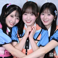 モデルプレスのインタビューに応じた佐藤綺星、近藤沙樹、八木愛月（C）モデルプレス