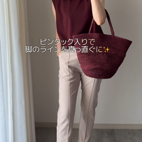 落ち着いた配色が洗練。40代のための「シックカラー×上品カジュアル」スタイル