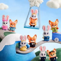 「Zootopia Ace Duo シリーズ ぬいぐるみキーホルダー」