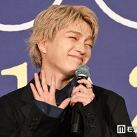挨拶するだけで大歓声を浴び「まあ、これがアイドルの力っていうやつですね」とドヤ顔を見せた西畑大吾（C）モデルプレス