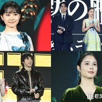 （左上から時計回りに）芦田愛菜、中村蒼、上戸彩、津田健次郎、広瀬アリス、山田裕貴、山田杏奈（C）モデルプレス