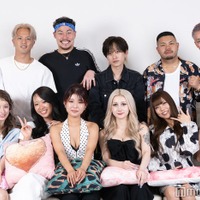 （上段左から時計回り）ルネ、カマケン、りょーぴー、まる、カズマ、たいちゃん、かほち、あやちぇる、シャラン、サラ、りんりん、みみ（C）モデルプレス