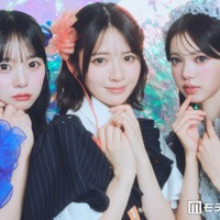 モデルプレスのインタビューに応じた（左から）増田彩乃、鎮西寿々歌、中山こはく（C）モデルプレス