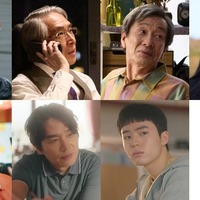 チョン・スンウォン、段田安則、佐戸井けん太、イ・ヒョイン、カンナム、キム・テフン、ムン・ウジン「メリーベリーラブ」（C）日本テレビ