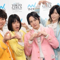 「女子高生に受けそうなポーズで！」というリクエストに応じてくれたモナキ（C）モデルプレス